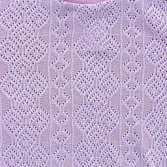 NWT - Zara Pink Knit Top - Picture 2 of 2